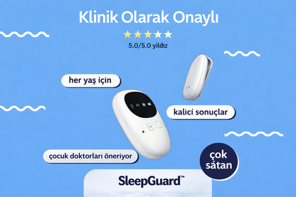 SleepGuard™ Kablosuz Yatak Islatma Alarmı